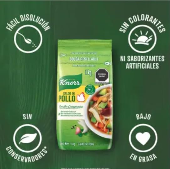 Caldo De Pollo Knorr De 1 Kg