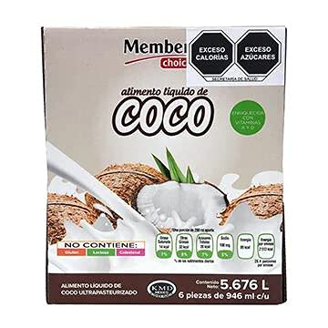 Members Choice - Alimento de Coco Liquido 5.67L