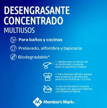 Desengrasante Member's Mark Concentrado 10 l