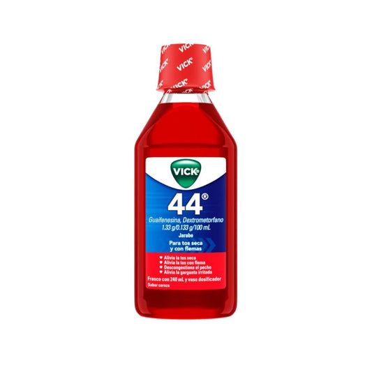 Vicks Jarabe para la tos Vick 44 Exp Infantil expectorante sabor Cereza 240 ml
