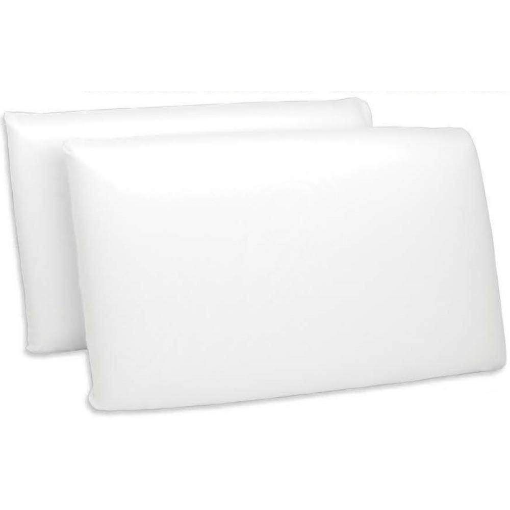 Members Mark - Members Mark Almohada Memory Foam Queen 2 pzas +1 Cubrebocas Lavable High Performance 3 Capas