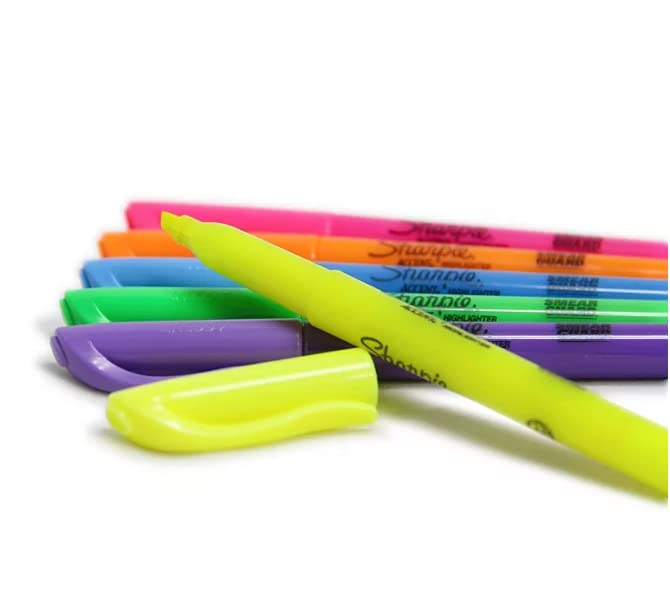 SHARPIE Accent, resaltadores, colores surtidos, paquete de 24
