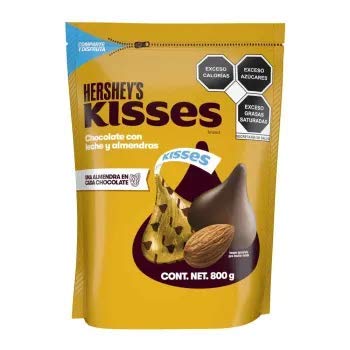 Hershey's - Hershey'S Chocolate Kisses Con Almendras - 809 Gr