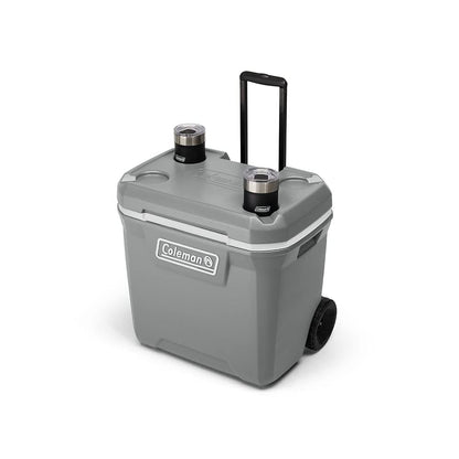 Coleman Serie 316 Hielera con Ruedas de 61,51 litros, Mantiene el Hielo por Dias, Color Gris, B08TYHVKR7