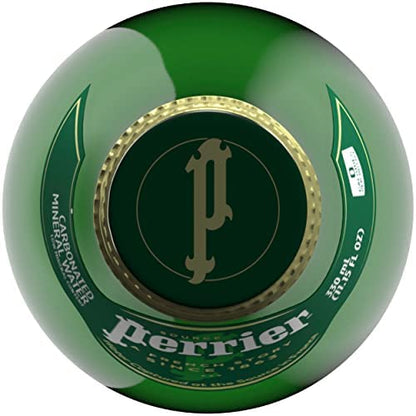 Perrier Agua mineral carbonatada, 11.15 onzas líquidas Botellas de vidrio (4 unidades)
