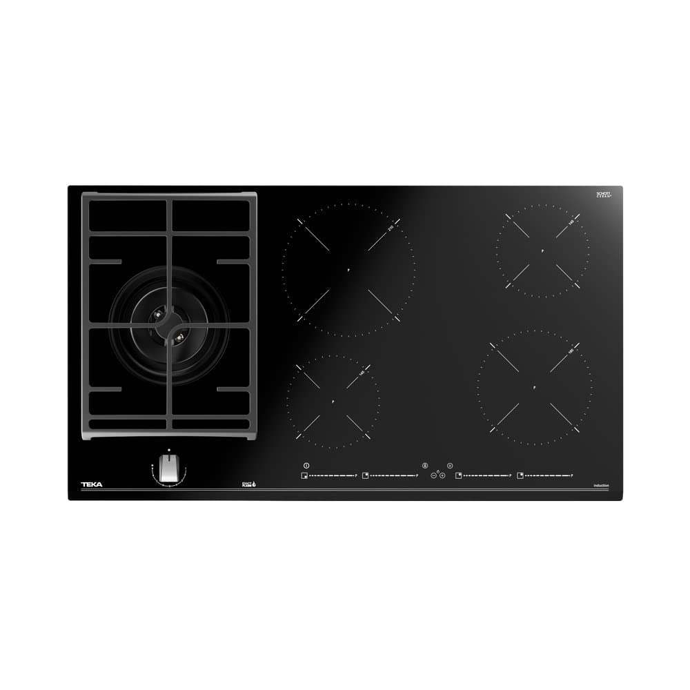 Parrilla Híbrida Empotrar Teka JZC 95314 ABB BK 90 cm (36")