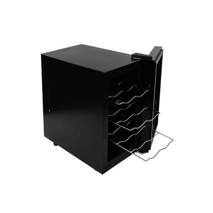 Gama de Vinotecas Sommelier. Enfriador de Vinos Teka marca Alemana. Modelo RVC 10008 GBK de 25 litros. Capacidad para 8 botellas. Cuenta con 3 anaqueles. display LED temperatura 8-18 °C.100-120volts.