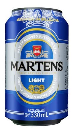 MARTENS - Cerveza Martens Light Belgica Charola De 24 Latas