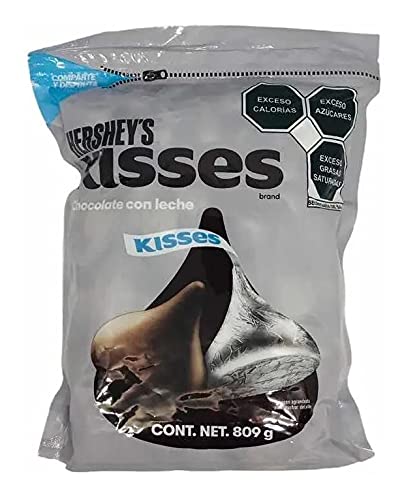 HERSHEYS - Chocolate con Leche Hershey's Kisses 809 g