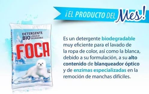 Foca Pack de 40 Detergentes foca de 250g