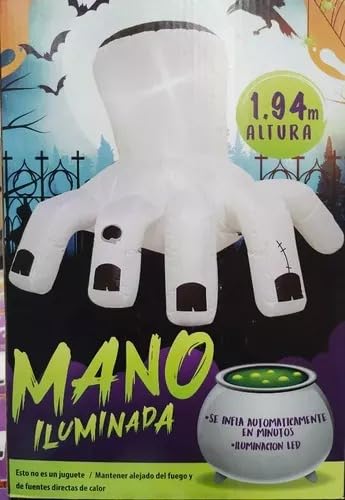 Clasicos Inflable Mano de Zombie Halloween Decoración