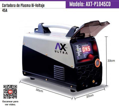 AXT-P1045CD CORTADORA DE PLASMA BIVOLTAJE 45A