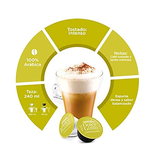 Nescafé Dolce Gusto 64 Cápsulas Sabor Cappuccino