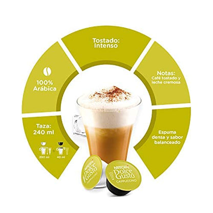 Nescafé Dolce Gusto 64 Cápsulas Sabor Cappuccino