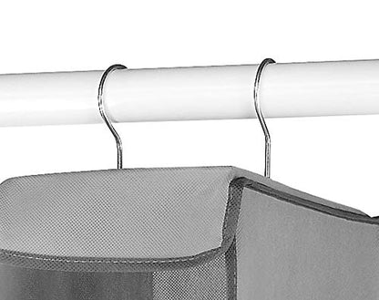 Whitmor - Bolsa de almacenamiento para debajo de la cama, color gris, gris, 8 Shelf, 1