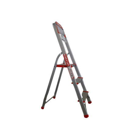 emtop Escalera DE Aluminio DE 3 PELDAÑOS, Ultra LIJERA DE 2.5KG, RESISTE hasta 150KG