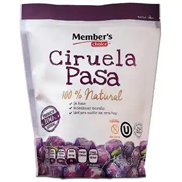 Members Choice - Members Choice - CIRUELA PASA SIN HUESO 850 GRAMOS