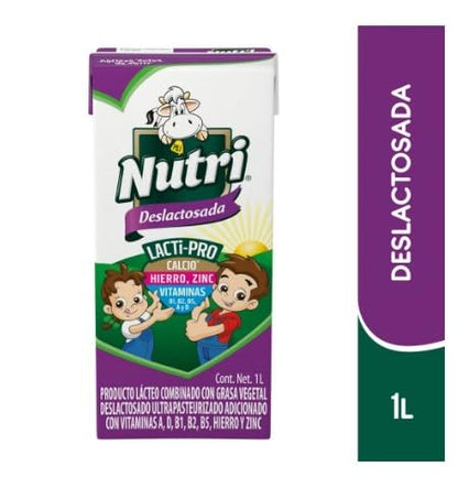 Nutrileche DESLACTOSADA paquete de 12 de 1L
