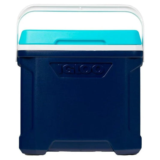 IGLOO Hielera Profile 28.3 litros Color Azul, Enfriador portatil para Picnic, 41 latas Alta Capacidad