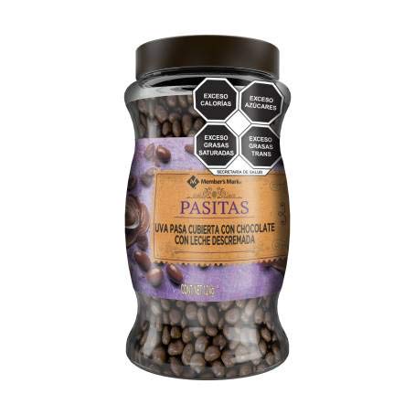 Member's Mark - Pasitas Cubiertas con Chocolate Member's Mark 1.2 Kg