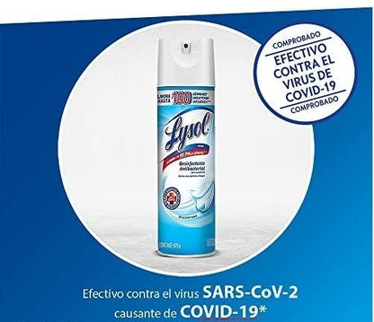 Reckitt Benckiser - Caja con 12 Lysol Spray Desinfectante 475 g Antibacterial