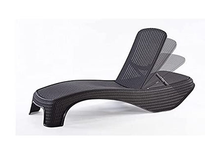 Keter - Keter Camastro Color Negro con Apariencia de Ratán