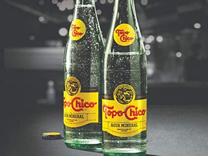 Shepherd Neame Agua Mineral Topo Chico, 12 pack de 192ml, Hecha en México.