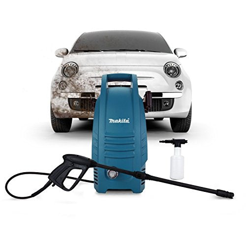 Makita - Hidrolavadora de Alta Presión HW101, 1.3 Kw, 127v, Incluye Lanza y Pistola, Cable Eléctrico