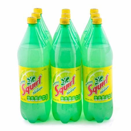 Squirt 2 litros 9 piezas