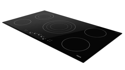 Teka TZ 951 BK Parrilla Vitrocerámica Eléctrica de Empotre 90 cm y 5 Quemadores