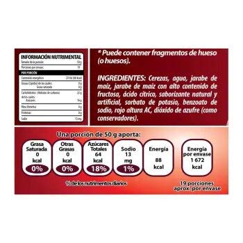 Cerezas Deshuesadas. 2.1 kg