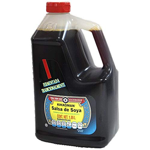 - Salsa Soya Medio Galon 1.89 Lt. Kikkoman