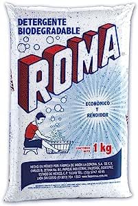 Roma - Detergente Roma Caja con 10 bolsas de 1 Kg