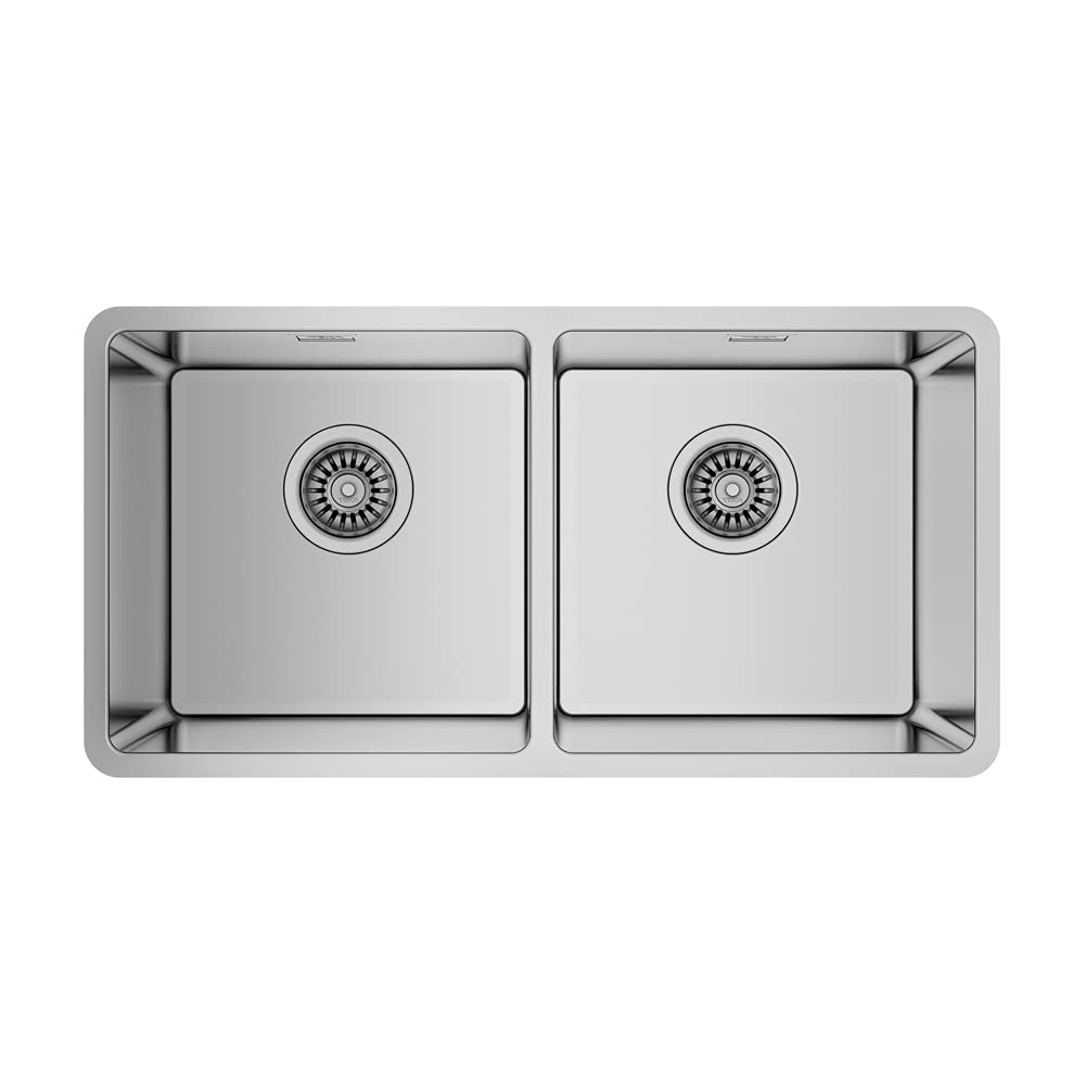 Fregadero Teka Bajo Encimera Be Linea Rs15 2C 860 Color Inox Ref 115030006 Mueble De 90 Cm