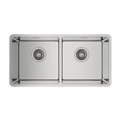 Fregadero Teka Bajo Encimera Be Linea Rs15 2C 860 Color Inox Ref 115030006 Mueble De 90 Cm