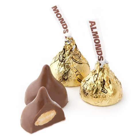 Hershey's - Hershey'S Chocolate Kisses Con Almendras - 809 Gr