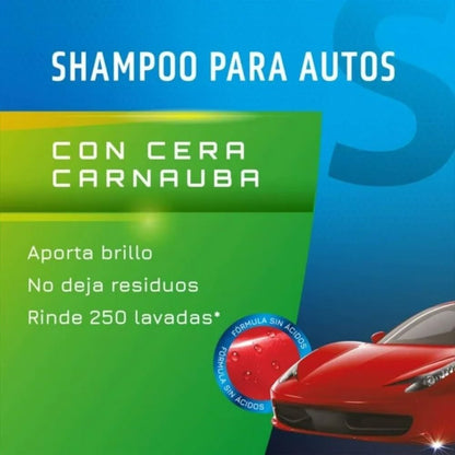 Members Mark - Shampoo para Carro Efecto Cera 10L