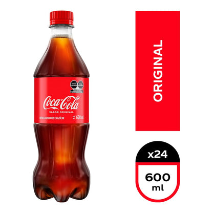 Coca-Cola Original, 24 Pack - 600ml/PET