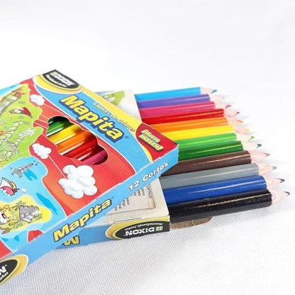 MYM - Dixon Pack 10 - Colores Mapita Con 12 Pzas
