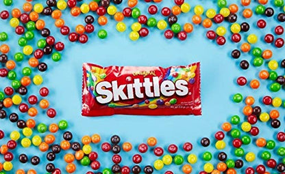 Skittles - Skittles Original 18 paquetes de 54.4 g c/u, total 972.2 gr, Caramelo suave confitado