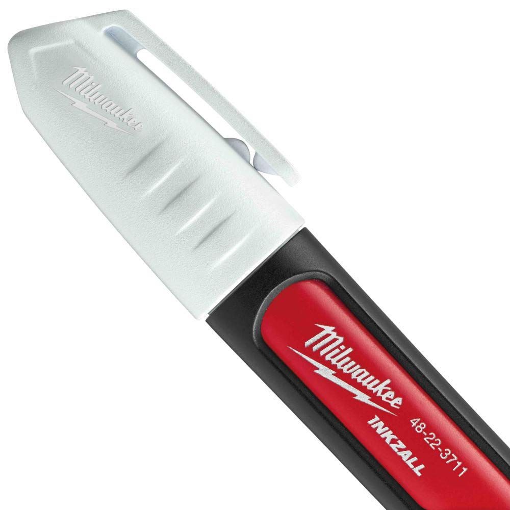 Milwaukee Electric Tools - Marcador de pintura, blanco (48-22-3712)