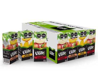 del Valle, Jugos y Néctares Surtidos ,40 pz de 200 ml c/u.
