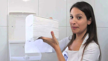 Sanitas - Combo de 3 Cajas 92231 Toalla Interdoblada para manos Sanitas 20 paquetes de 100 piezas