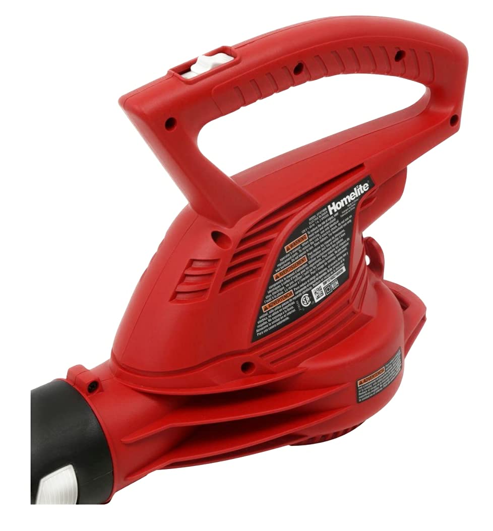 Homelite 150 mph 233 CFM 7 Amp soplador/barredora eléctrica [Unknown Binding]