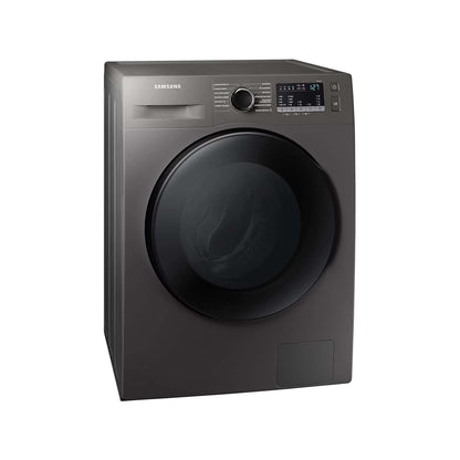 Lavasecadora Samsung de 11 kg, carga frontal, acero inoxidable, durabilidad y eficiencia en el motor, higienicamente limpio Drum Clean, gris, modelo WD11T4046BX