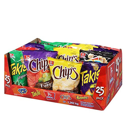 Barcel Surtido De Botanas - 25 Pack