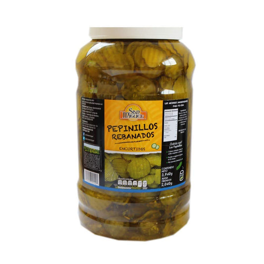 Food Service Pepinillo Rebanado, 3940 g