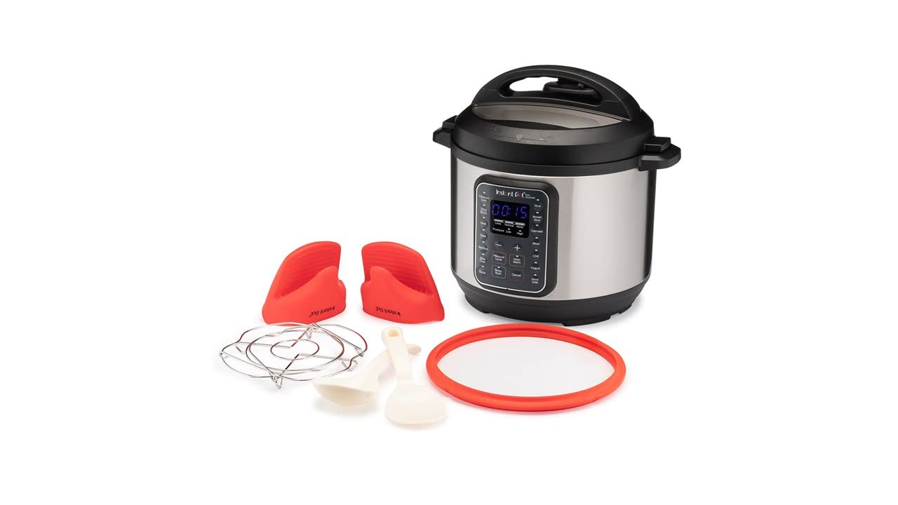 Instant Pot - Olla de Presión Eléctrica 9 en 1 Instant Pot Duo Gourmet
