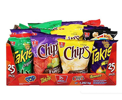 Barcel Surtido De Botanas - 25 Pack