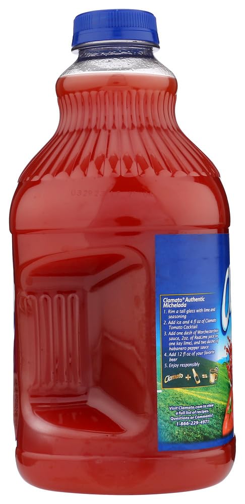 Clamato Tomate Cocktail 64 oz (Paquete de 2)